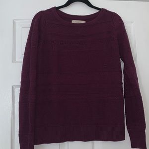 AnnTaylor Loft Purple Sweater